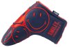 SYSB-NR Smiley® Originals Stacked Blade Putter Cover Navy/Red