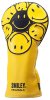 SYSD-YB Smiley® Originals Stacked Driver Headcover Yellow/Black