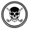 CL002-40 B/W Skull
