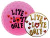 (G03) GB5546-440 Live Love Golf pink